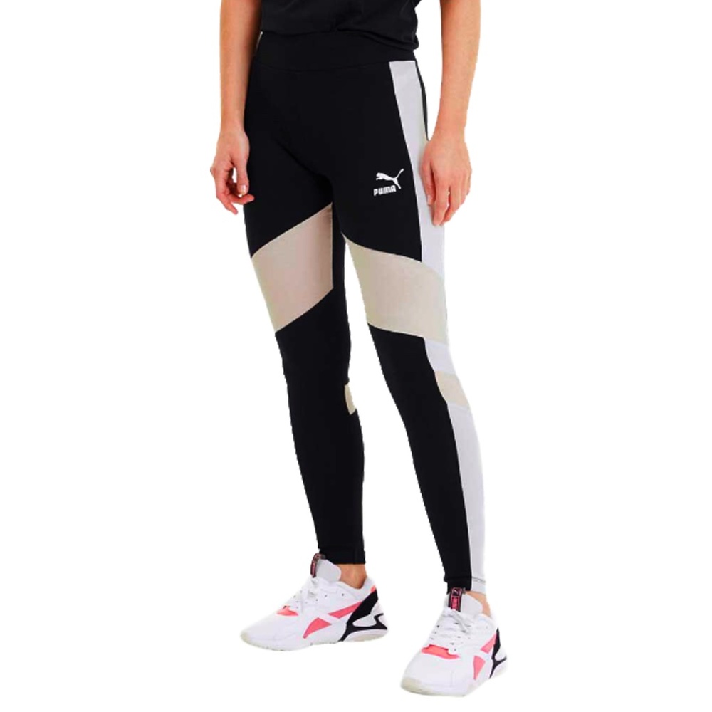 Puma  leggings TFS  black Cream New With Tags
